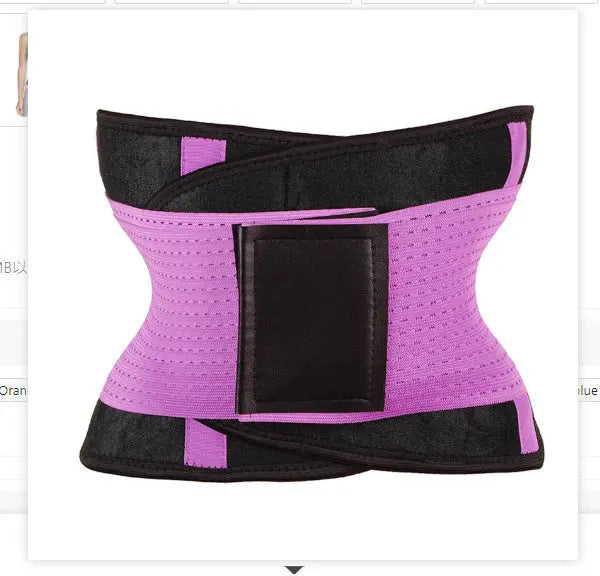 Waist Trimmer Belt Body Shaper Abdominal Trainer Weight Loss Fat Burning Straps - MaJuah