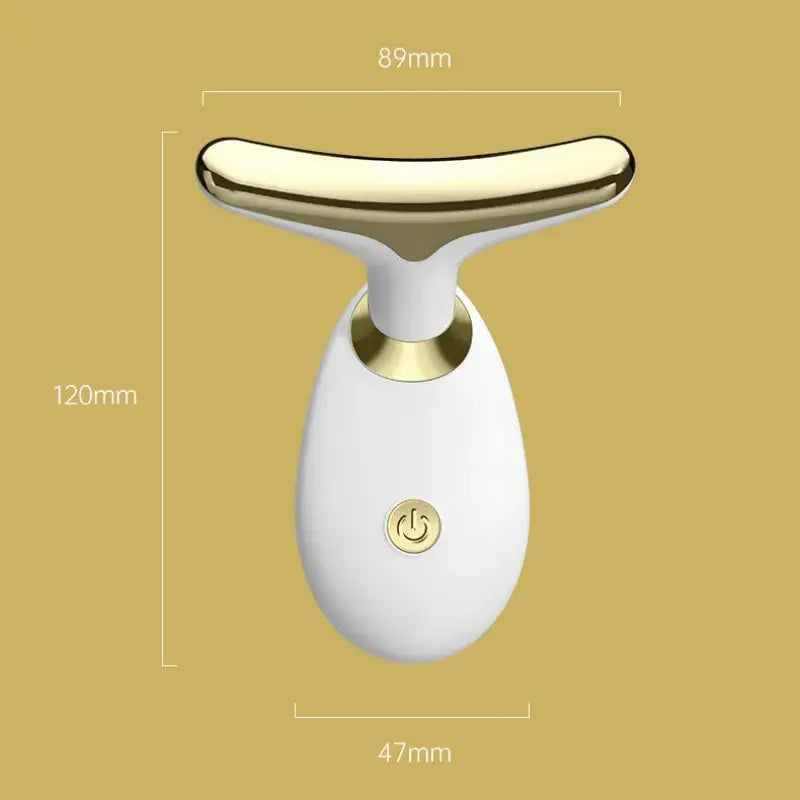 Neck Face Lifting Device Face Slimming Eye Massage Beauty Skin Facial Vibration Machine Anti Aging Reduce Edema Double Chin - MaJuah