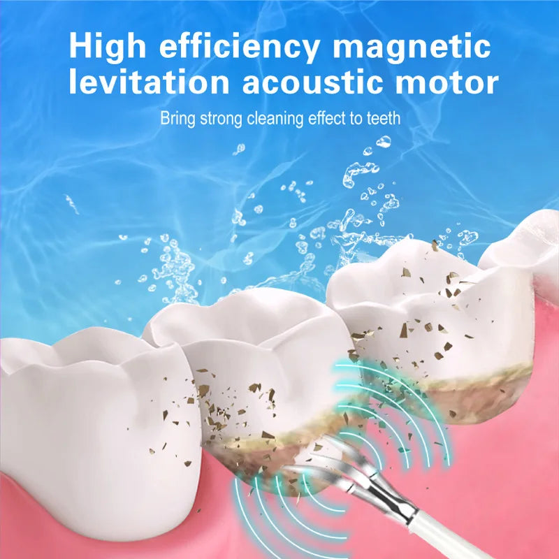 Sonic Electric Toothbrush Teeth Cleaner Dental Teeth Scaler USB Rechargeable Dental Calculus Stains Tartar Plaque Remover Tools