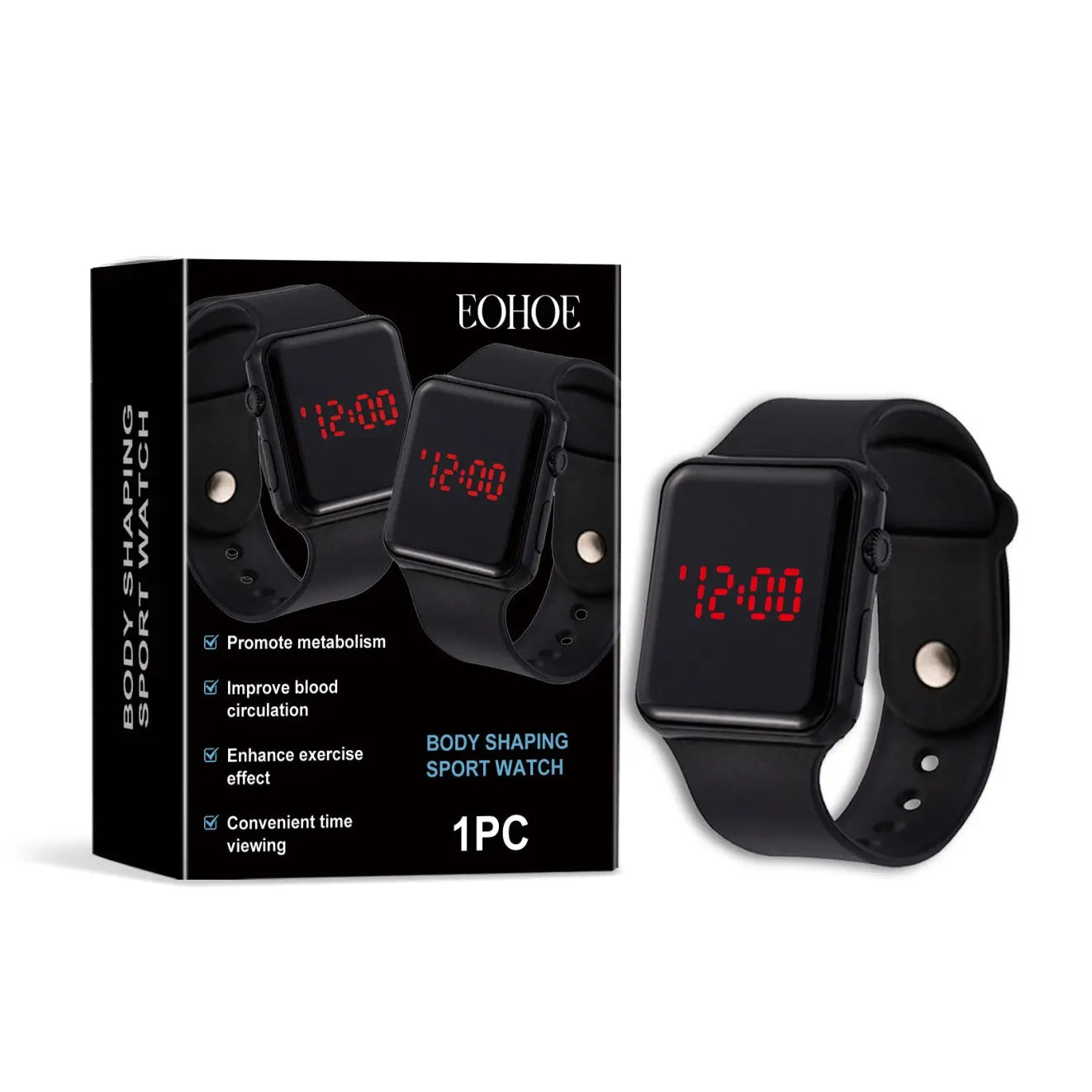 Sports Watch Versatile Fashion Personality Outdoor Fitness Daily Time Management Convenient Sports Watch - MaJuah