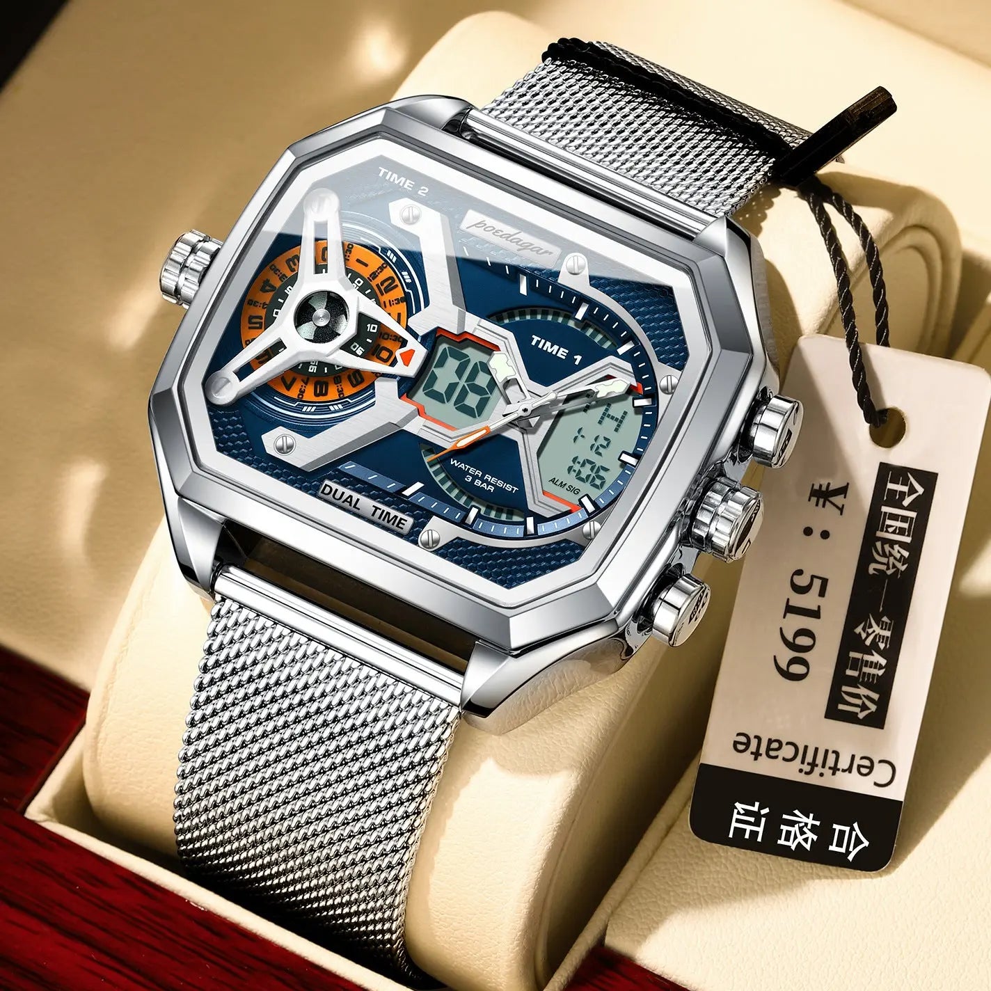 Multifunctional Waterproof Luminous New Men's Watch - MaJuah