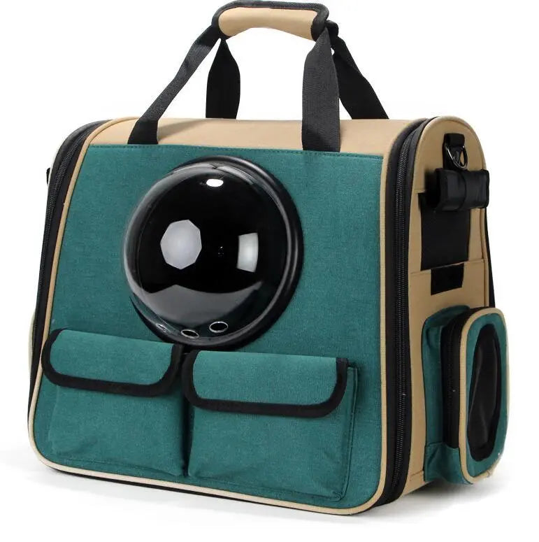 Pet Bag Backpack Space Bag for Dogs and Cats Travel Bag Pet Cages - MaJuah