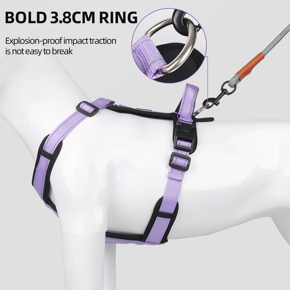 Dog Harness Vest with Handle Reflection for all sizes of Dogs