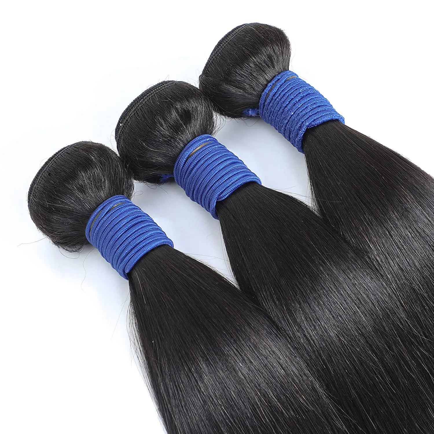10-36inch Brazilian Straight 100% Raw Human Hair Extension Bundles Natural Color Remy