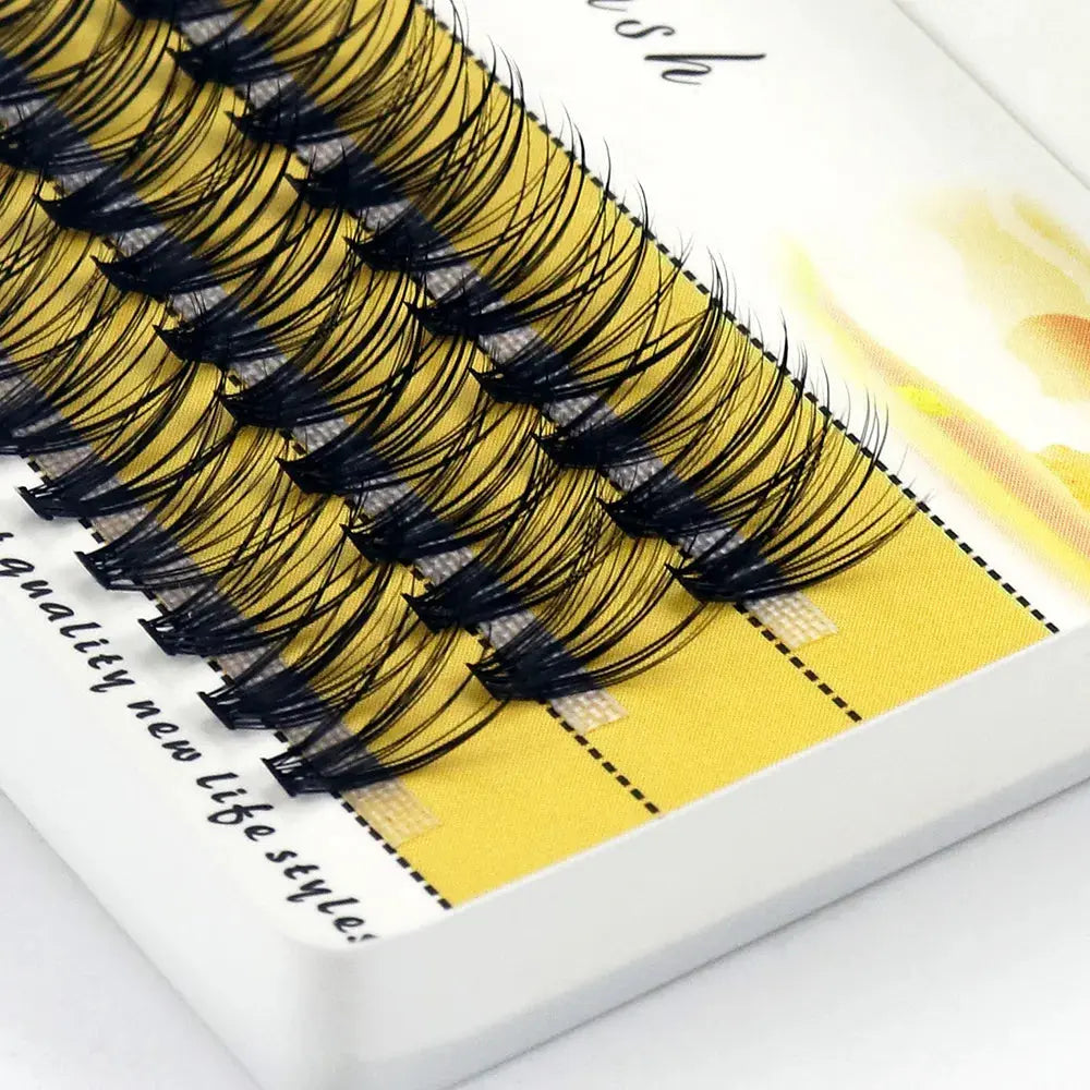 20D/30D Mink Eyelashes 1 Box/60 Bundles Natural Eyelash extension 3D Russia Individual Eyelash Cluster Makeup Tools Lashes Cilia - MaJuah