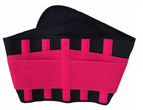 Waist Trimmer Belt Body Shaper Abdominal Trainer Weight Loss Fat Burning Straps - MaJuah