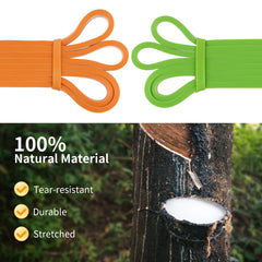 5 Piece Heavy-Duty Resistance Band Set for multi-level pull-up assist & full body workout set