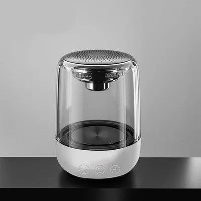 Portable Speakers Bluetooth Column Wireless Bluetooth Speaker Powerful Bass Radio with Variable Color LED Light - MaJuah