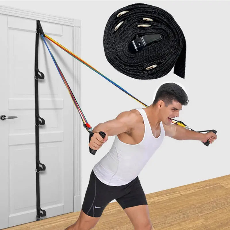 Door Anchor Strap for Resistance Bands Exercises Anchor Gym Attachment for Home Fitness Portable Door Band Resistance - MaJuah