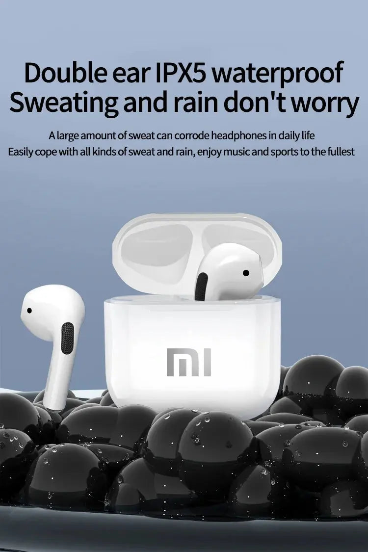 XIAOMI AP05 True Wireless Earphone Buds5 HIFI Stereo Sound Bluetooth5.3 Headphone MIJIA Sport Earbuds With Mic For Android iOS - MaJuah