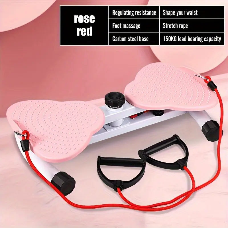 Waist Twist Exercise Machine, A Machine Designed For Weight Loss And Core Abdominal Exercises, With Foot Massage And Weight Loss Capabilities. It Is A Noise Free Home Gym Exercise Equipment For Both M - MaJuah