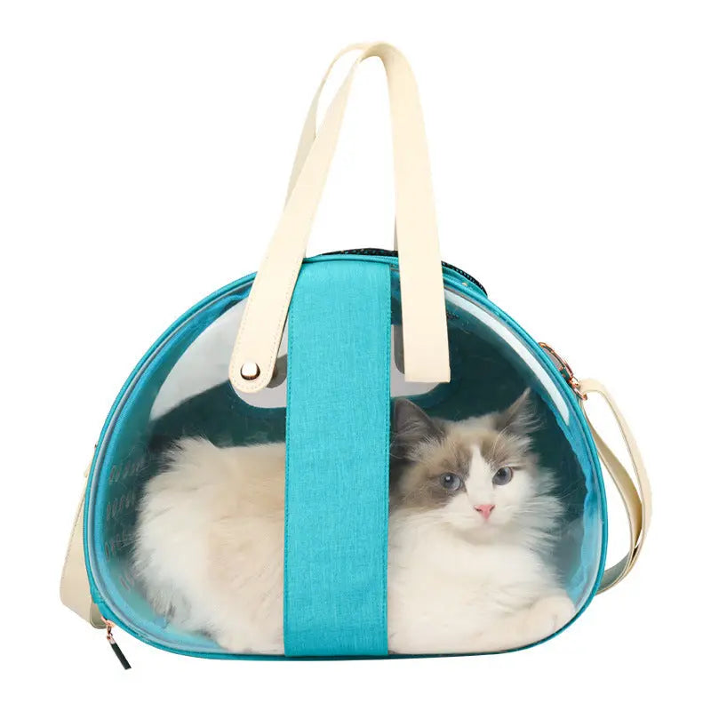 Double Fish Transparent Dog Bag Puppy Cat Cane Backpack Accessory Things Accessoires Bag Products Small Cage Pet Animal Seat Bed Double Fish Transparent Dog Bag Puppy Cat Cane Backpack Access - MaJuah