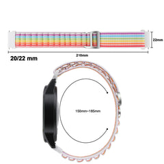 20mm 22mm Band for Samsung Galaxy watch 6/4/5/Pro/classic/3/active 2/Gear S3 Alpine loop bracelet correa HUAWEI GT 2 4 3 Strap