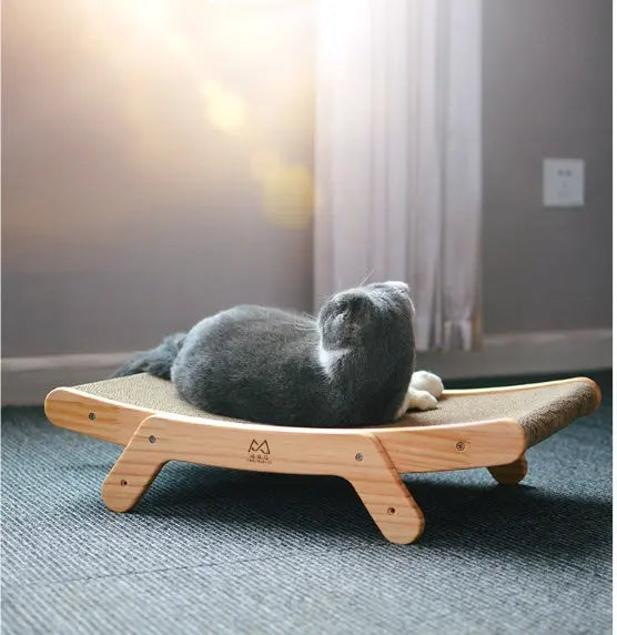 Deformation Cat Bed Vertical Corrugated Paper Grinding Claw Toy Replaceable Core Pet Products - MaJuah