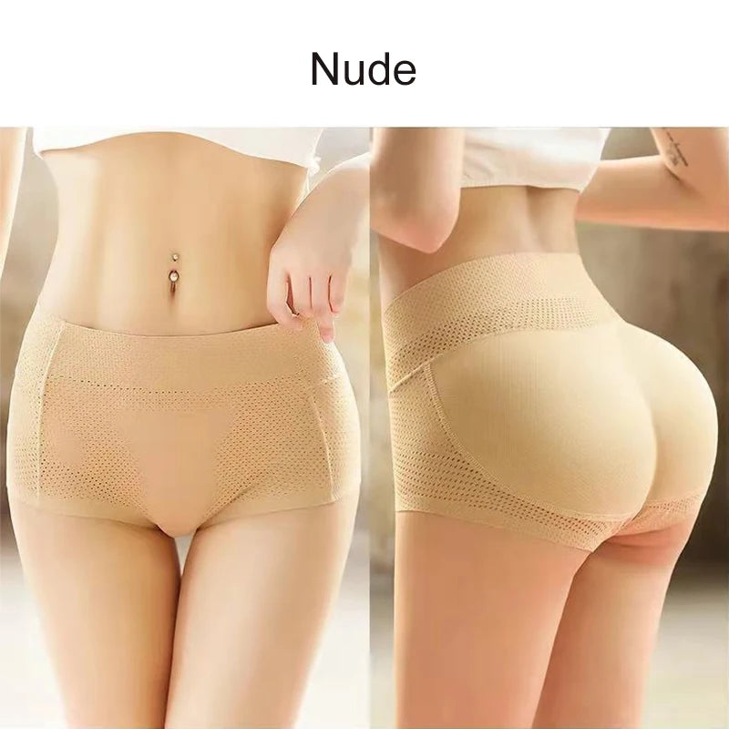 Women Padded Butt Enhancer Push Up Panties Fake Buttocks Hip Pads But Briefs Panty lift Underwear Butt Lifter Shaper