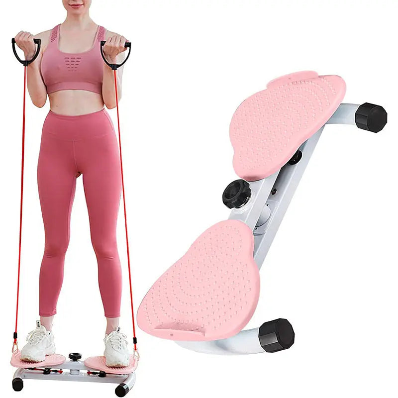 Waist Twist Exercise Machine, A Machine Designed For Weight Loss And Core Abdominal Exercises, With Foot Massage And Weight Loss Capabilities. It Is A Noise Free Home Gym Exercise Equipment For Both M - MaJuah