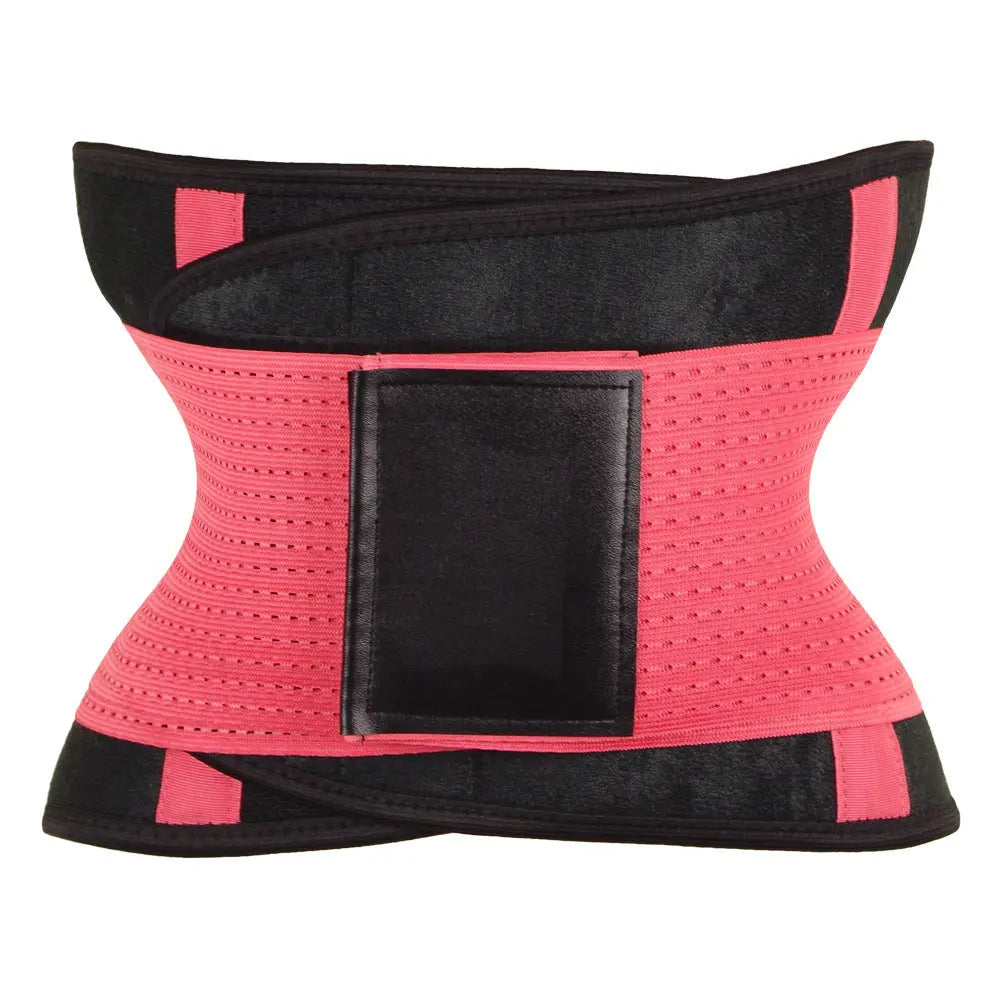 Waist Trimmer Belt Body Shaper Abdominal Trainer Weight Loss Fat Burning Straps - MaJuah