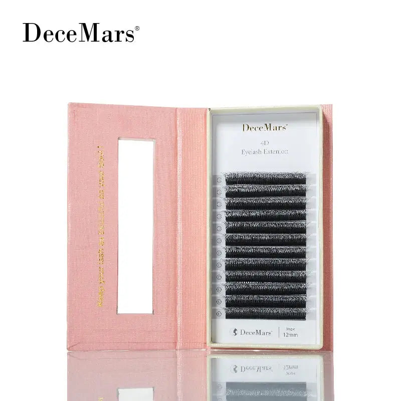 DeceMars 4D - W Shaped Eyelash Extension (12line/Tray) - MaJuah