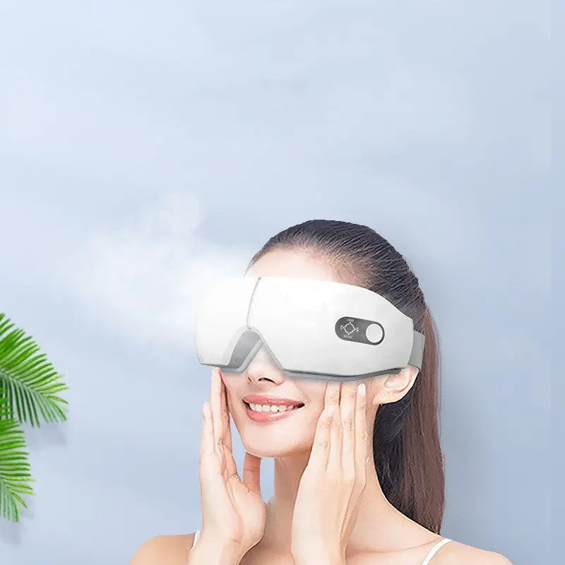 Eye Massager Air Pressure Eye Massager Hot Compress Massage Eye Mask - MaJuah