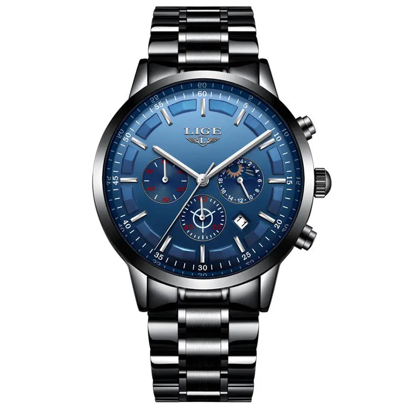 Men's Fashion Waterproof Moon Quartz Business Sports Watch - MaJuah