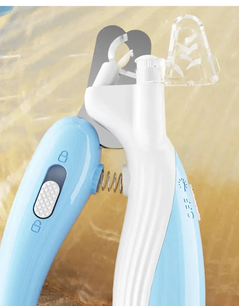 Pet Nail Clippers Dog Nail Clippers Cat Nail Clippers LED Electric Nail Grinder Pet Supplies LED Light Pet Nail Clippers - MaJuah