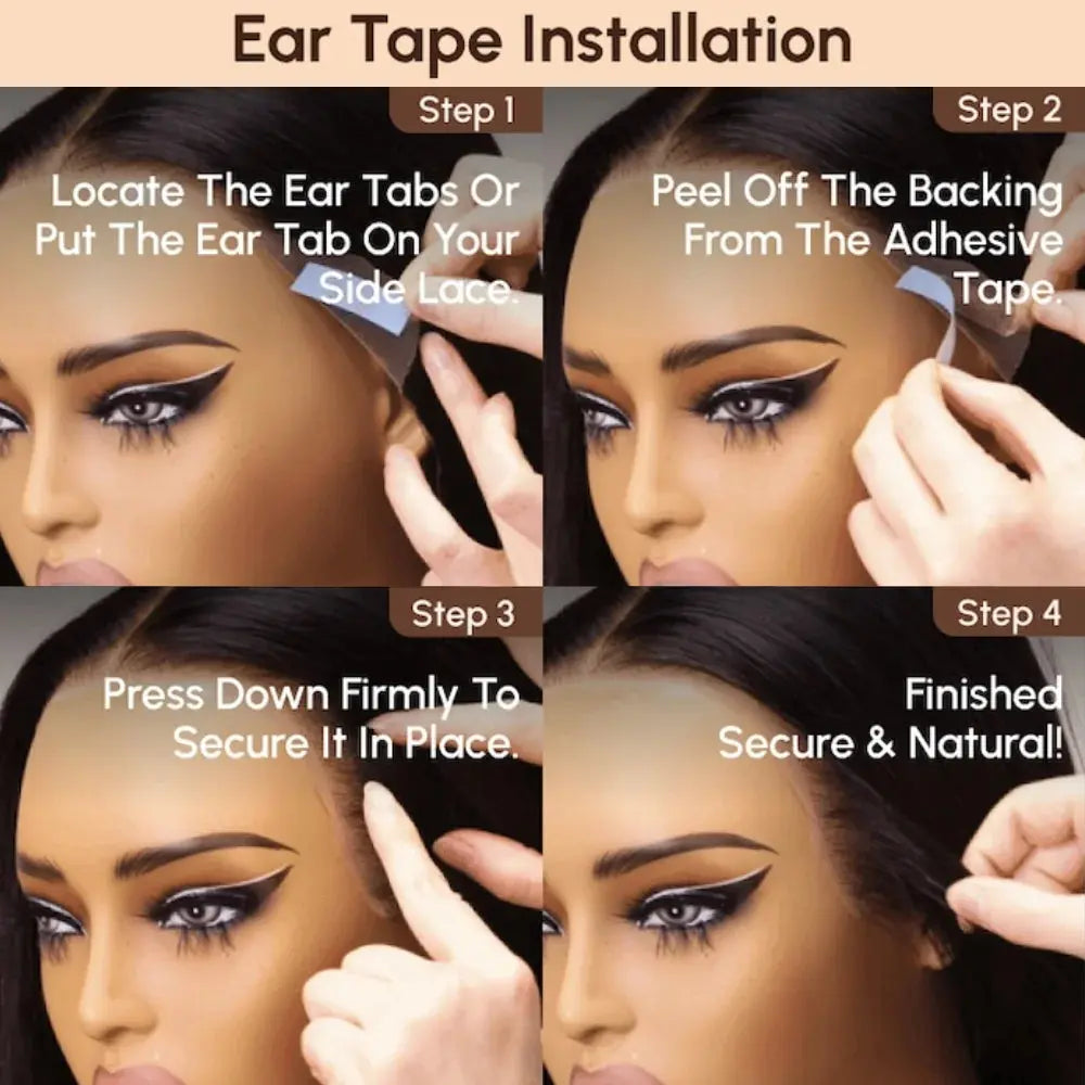 UNice PreEverything 13x4 Frontal Wig Human Hair Body Wave Lace Front Wig Pre Cut Pre Bleached Pre Plucked Lace Wig Ready To Wear, Ships From - United States - MaJuah