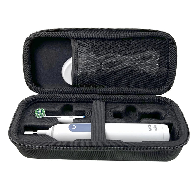 Nylon Hard Case For Oral B Pro 1000 2000 3000 3500 1500 Electric Toothbrush Organizer Storage Bag Travel Protective Pocket Mesh