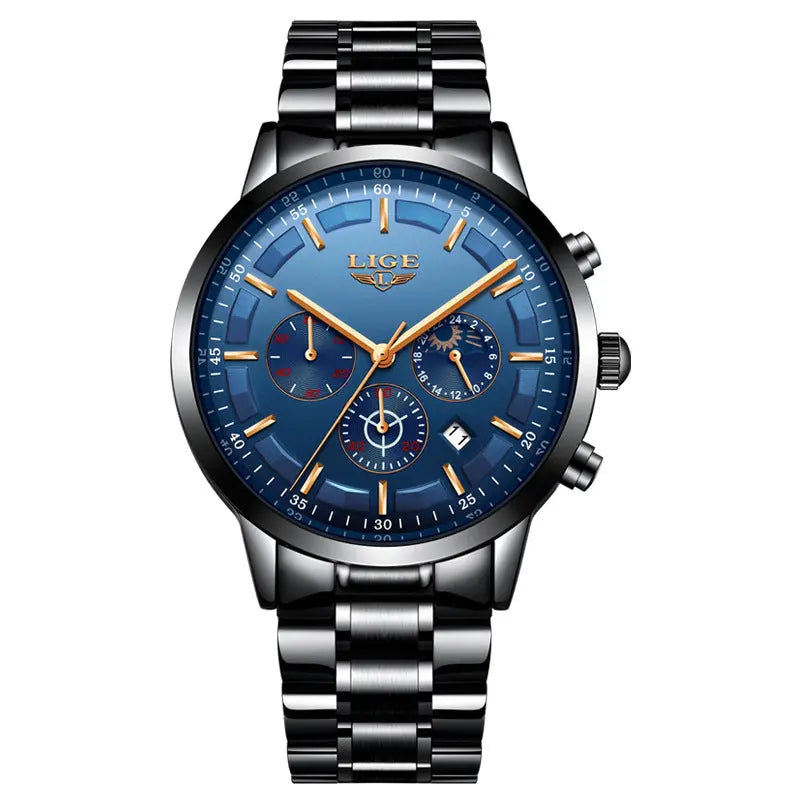 Men's Fashion Waterproof Moon Quartz Business Sports Watch - MaJuah