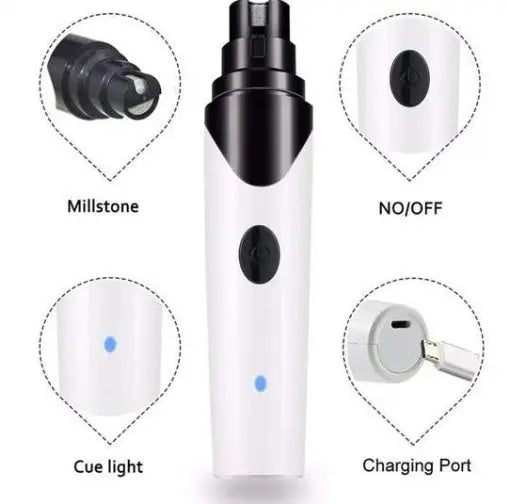 Pet Dog Cat Pencil Sharpener, Electric Nail Clippers Cleaning Nail Clippers - MaJuah