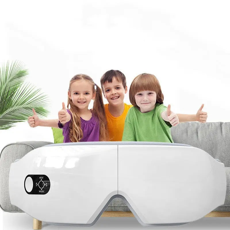 Eye Massager Air Pressure Eye Massager Hot Compress Massage Eye Mask - MaJuah