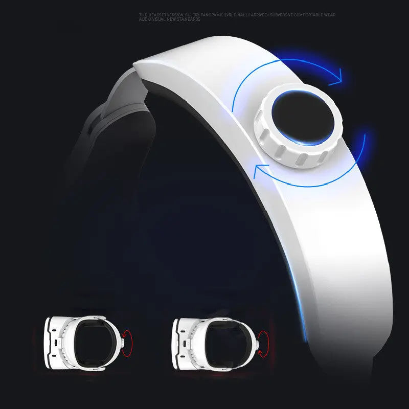 Head-mounted Adjustable HD VR Glasses With Headset - MaJuah