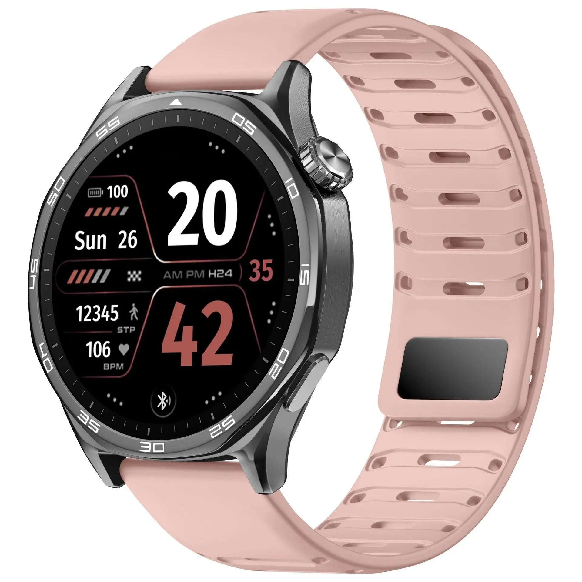 Applicable To GT5 Silicone Breathable Smart Watch Band - MaJuah