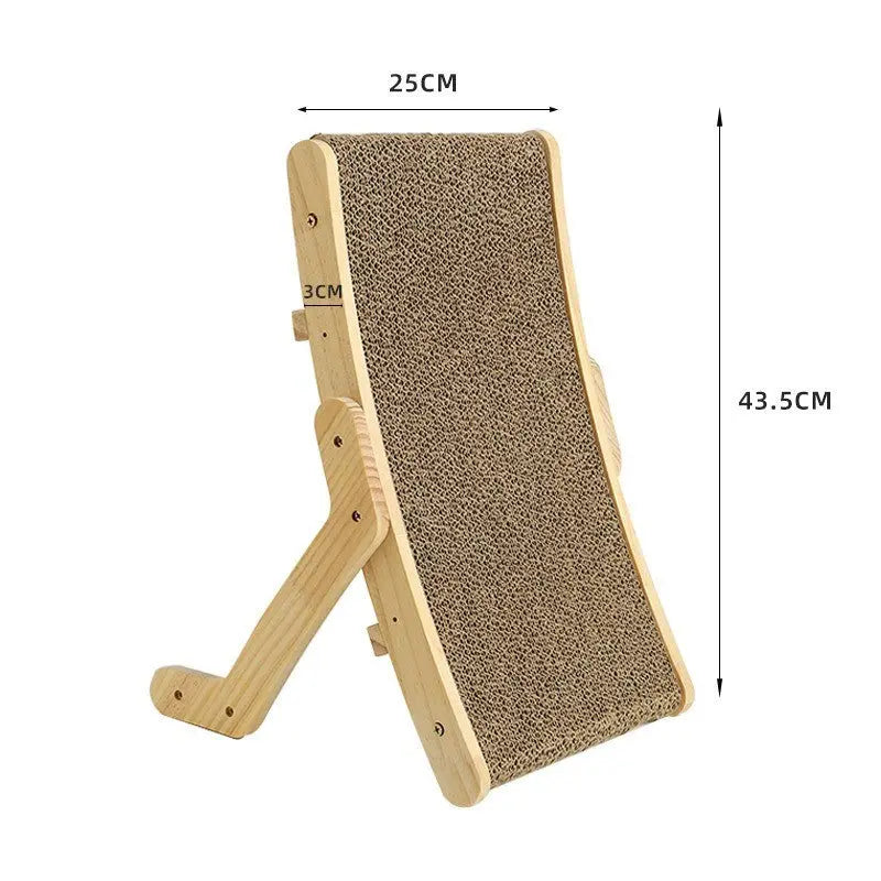 Deformation Cat Bed Vertical Corrugated Paper Grinding Claw Toy Replaceable Core Pet Products - MaJuah