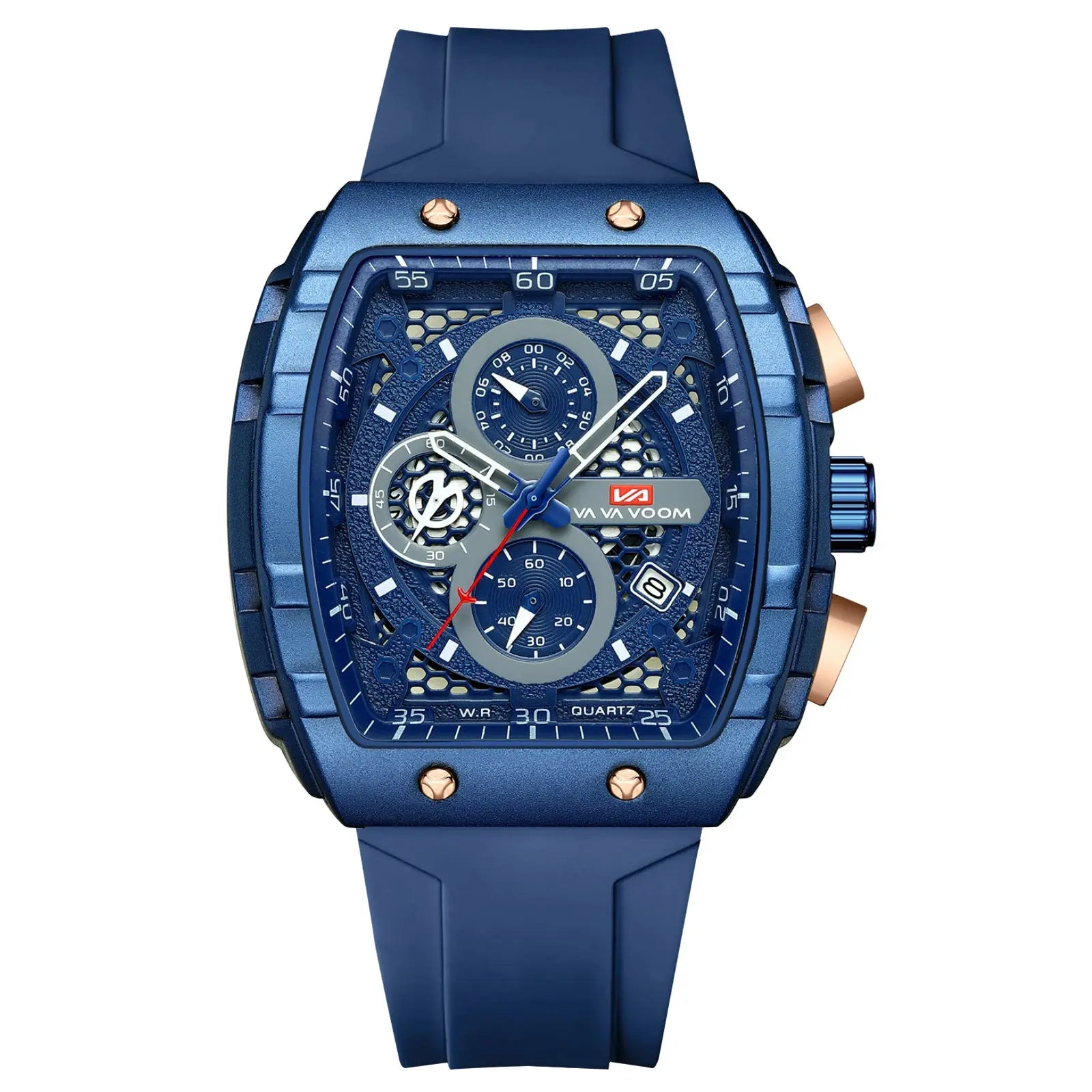 Multifunctional Business Waterproof Calendar Wine Barrel Non-automatic Mechanical Watch - MaJuah