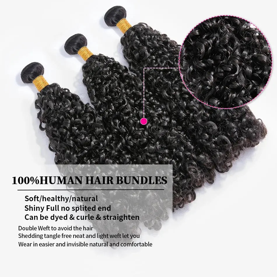 Brazilian 10A Small Spirals Curly Bundles Unprocessed Kinky Curly Human Hair Pixie Curls Weave Only Virgin Hair Extension 3B 3C, Ships From - United States - MaJuah