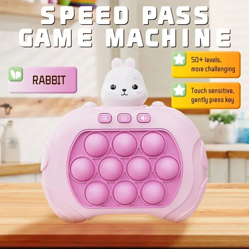 Push Game Pop Electronic Pushit Pro Super Bubble Pop Game Light Push Up Antistress Fidget Toys