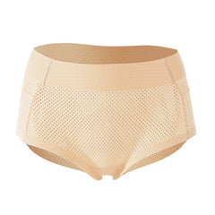 Women's Sexy Padded Butt Lifting Shaping Panties Slimming Tummy Control Invisible False Butt Mid-waist Women's Panties