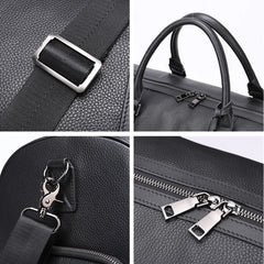WESTAL 100% Genuine Leather Travel Bag