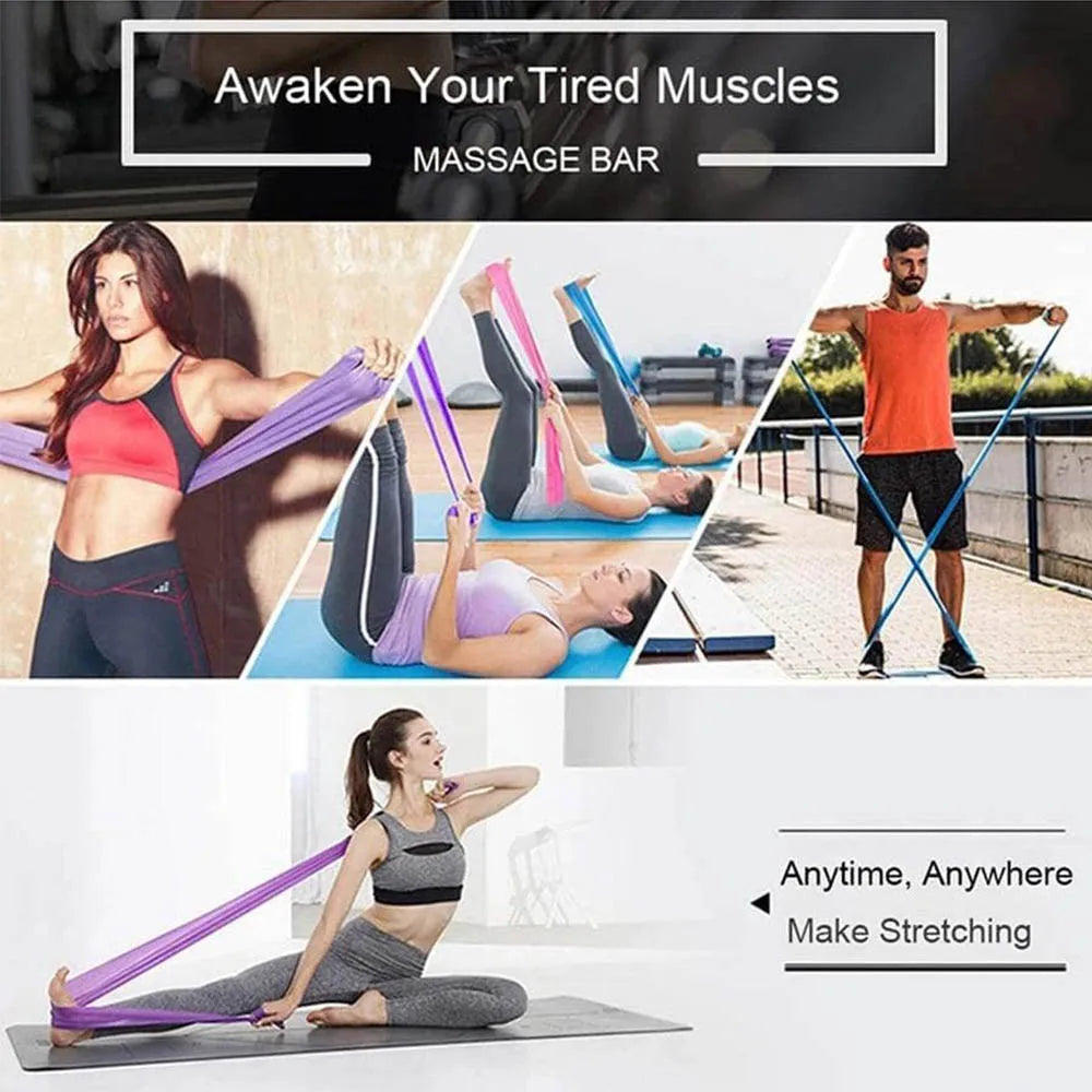 Resistance Bands for Work Out Exercise, Physical Therapy and Outdoor Fitness Training