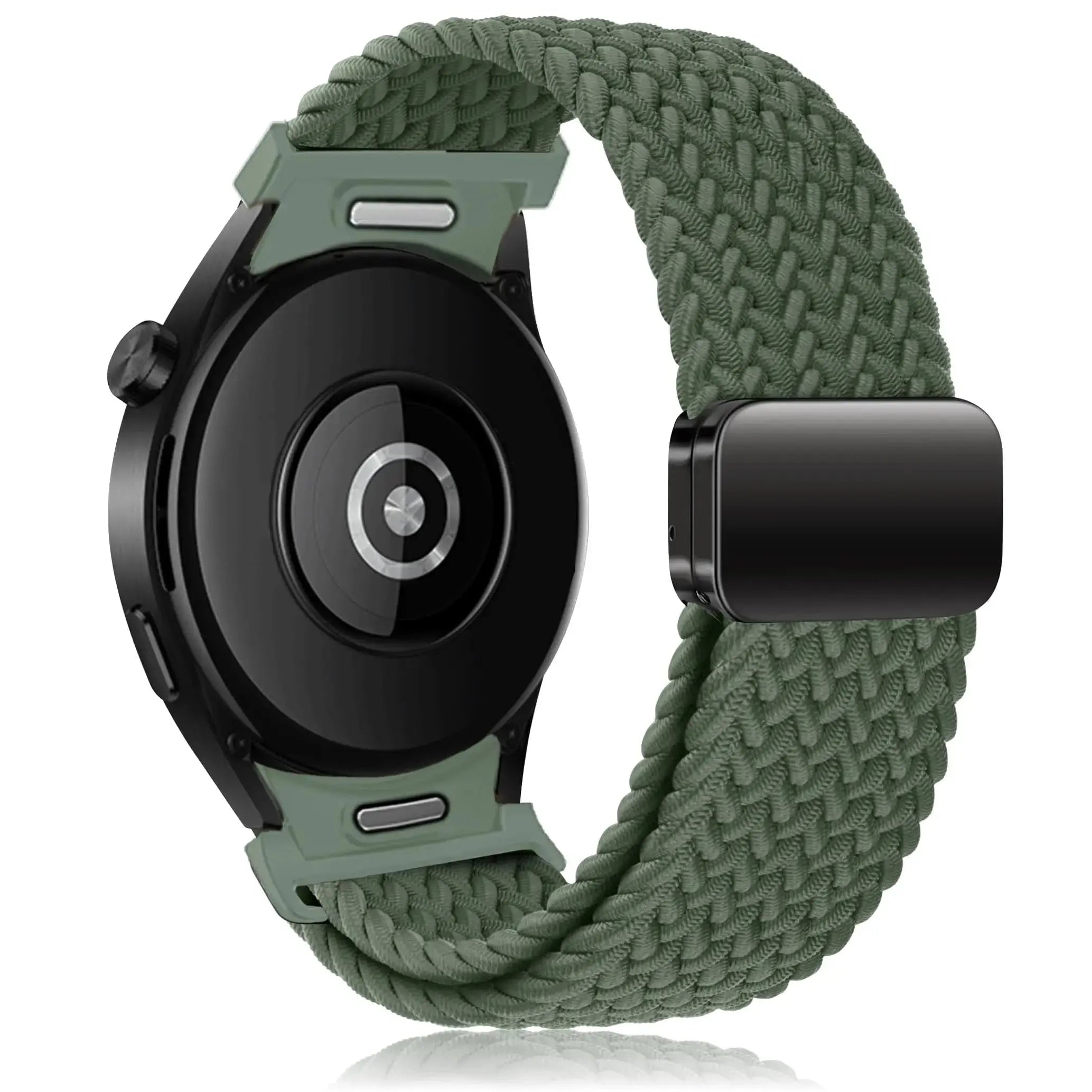 Braided Band For Samsung Galaxy Watch 6 40mm 44mm 4 classic/5 pro 45mm 47mm 43mm No Gaps magnetic bracelet Galaxy watch6 strap - MaJuah