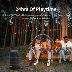 Tribit StormBox Pro Portable Bluetooth Speaker 360° Sound Quality IP67 Waterproof Outdoors Party Wireless Speaker For Camping