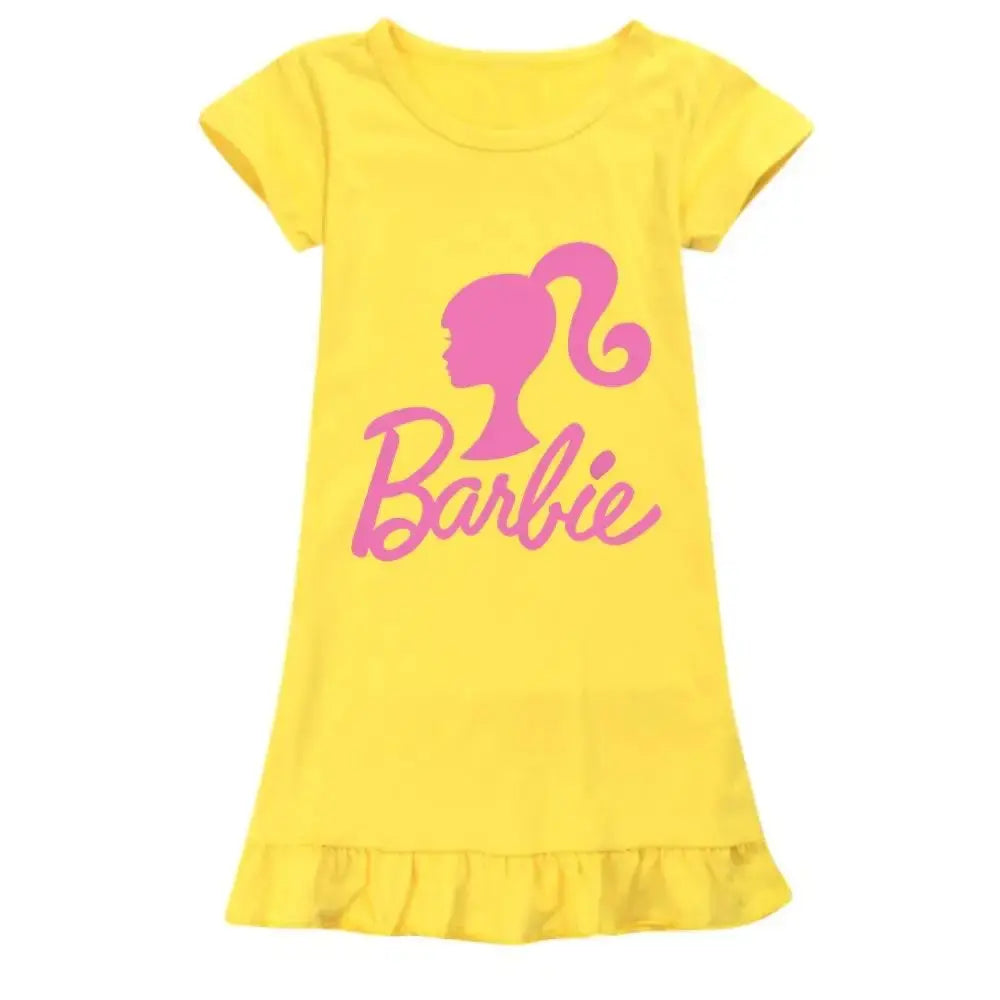 Kawaii Barbie Summer Pajamas for Girls - MaJuah