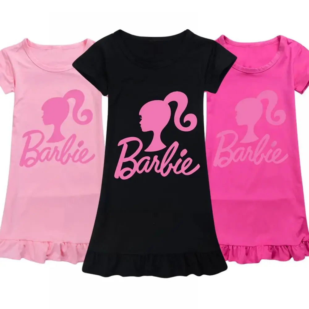 Kawaii Barbie Summer Pajamas for Girls - MaJuah