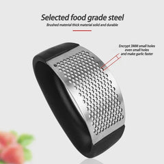 Garlic Press Stainless Steel Garlic Crusher Curve Manual Press Chopper For Fruit Vegetable Tools Kitchen Gadget Accessories