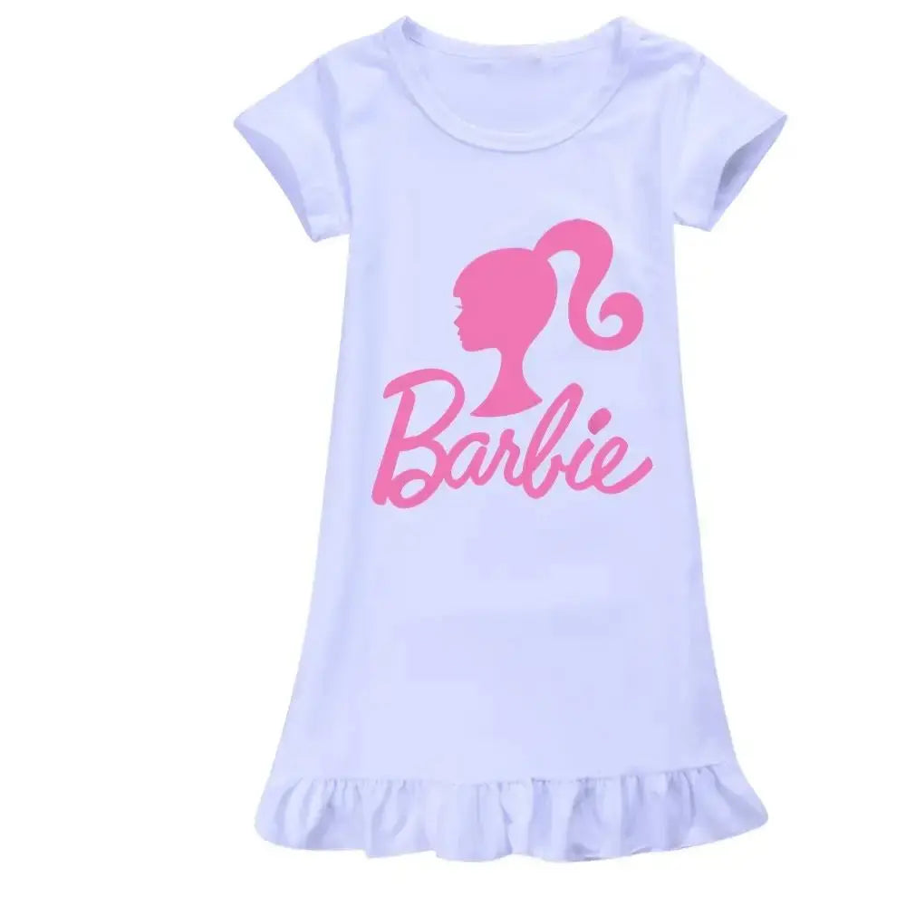 Kawaii Barbie Summer Pajamas for Girls - MaJuah