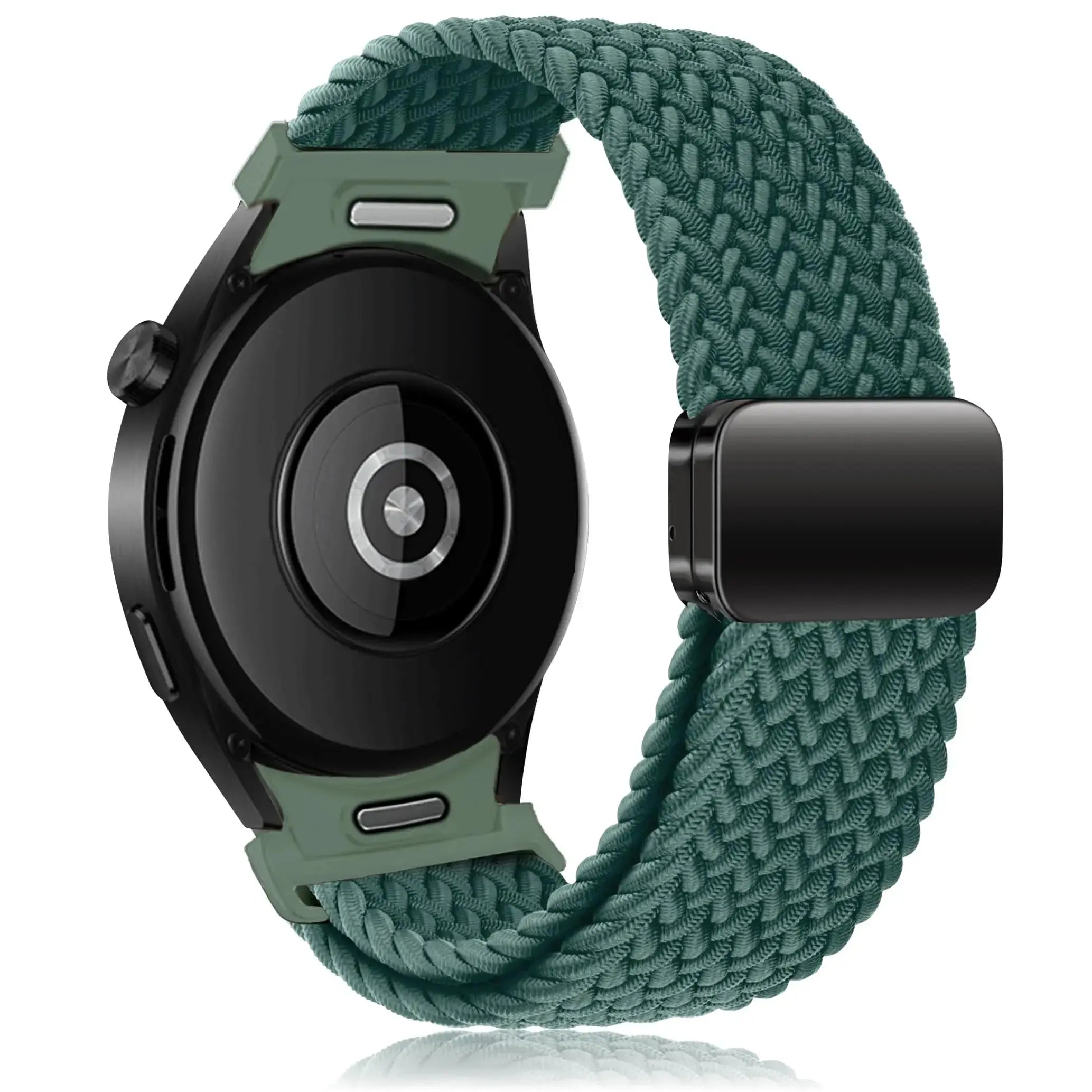 Braided Band For Samsung Galaxy Watch 6 40mm 44mm 4 classic/5 pro 45mm 47mm 43mm No Gaps magnetic bracelet Galaxy watch6 strap - MaJuah