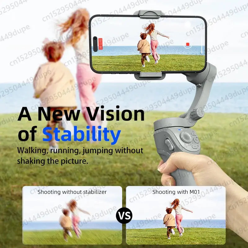 StabiTripod Pro: M01 3-Axis Gimbal Stabilizer - MaJuah