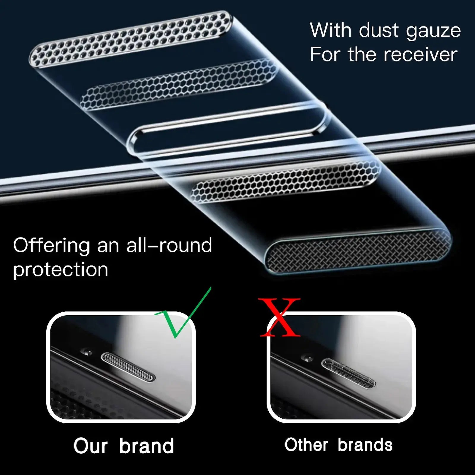 [2PCS] for iPhone 14 screen protector 13 12 11 X XS XR Pro Max Explosion-proof Screen Protector Protective Glass with Install magicjohn - MaJuah