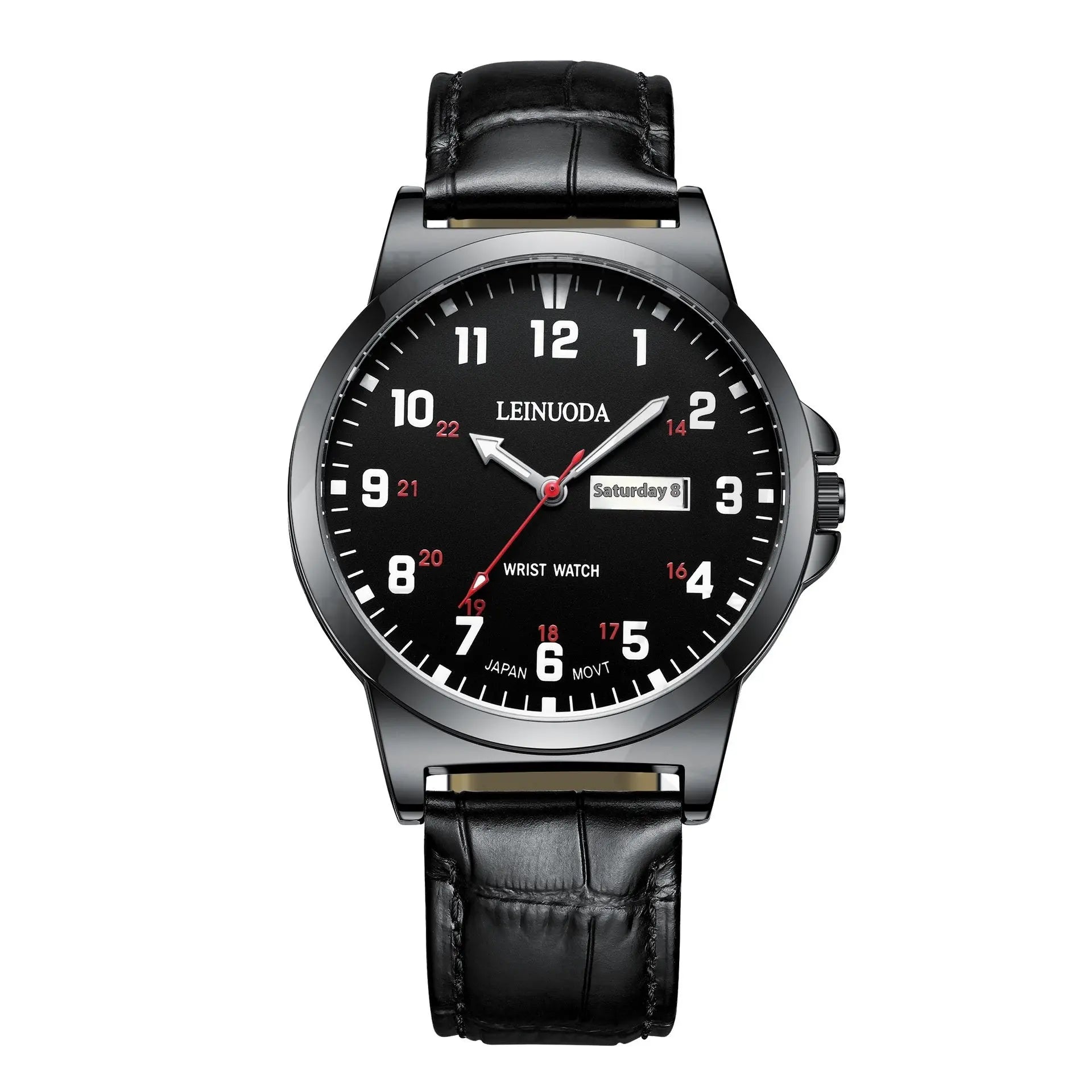 Numbers Surface Waterproof Quartz Simple Men's Watch - MaJuah