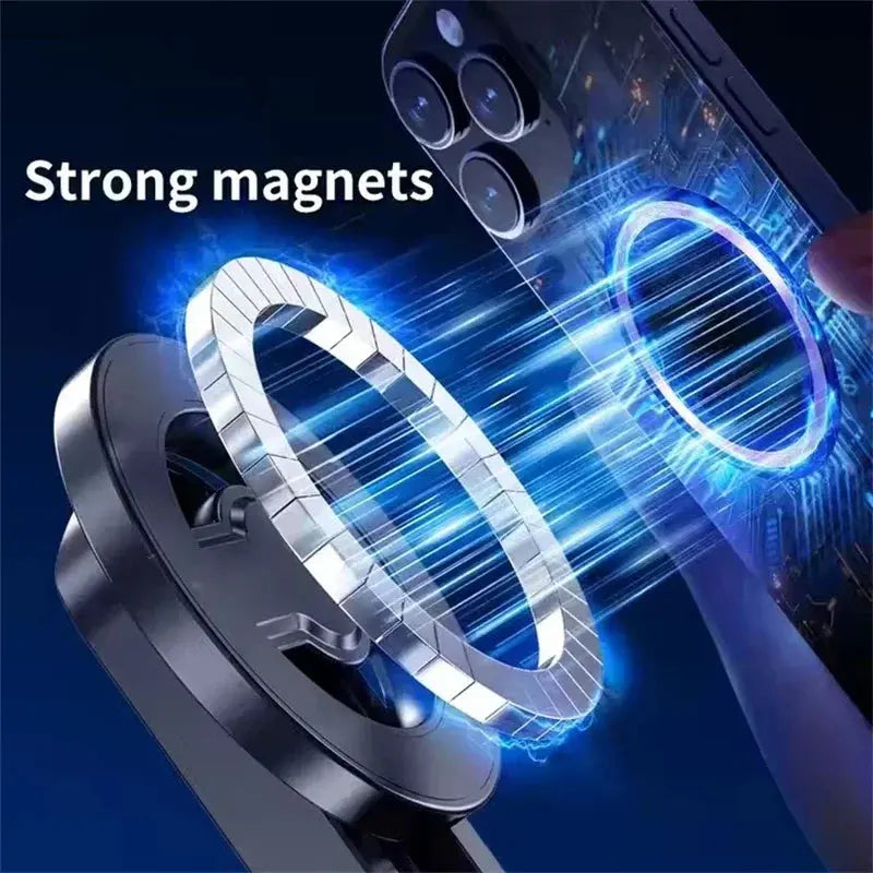 Pocket Mini Bluetooth Magnetic Selfie Stick Telescopic Multifunctional Tripod Stand for IPhone Android Magsafe Travel Monopod MaJuah